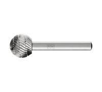 PFERD PFERD Fraise rotative HSS forme boule Ø 16x14 mm Tige Ø 6 mm Z 3 universel moyen fin brise-copeaux Quantité:1