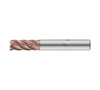 PFERD PFERD TOOLS Fraise VHM Ø10 mm, 5 dents, avec diviseur de copeaux, 2xDC, rayon 0,5 mm, revêtement AlTiN / TiSiXN, queue HB, Performance inoxydable Quantité:1