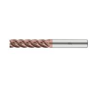 PFERD PFERD TOOLS Fraise VHM Ø10 mm, 5 dents, avec diviseur de copeaux, 4xDC, rayon 0,5 mm, revêtement AlTiN / TiSiXN, tige HB, Performance inoxydable Quantité:1