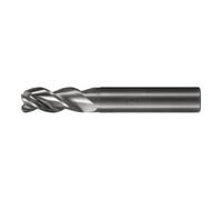 PFERD PFERD TOOLS Fraise VHM Ø12 mm, 3 dents, 2xDC, rayon 1,5 mm, non revêtue, tige HA, performance aluminium Quantité:1