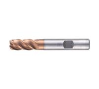 PFERD PFERD TOOLS Fraise VHM Ø12 mm, 4 dents, 2xDC, rayon 1 mm, revêtement AlTiN / TiSiXN, tige HB, Performance inoxydable Quantité:1