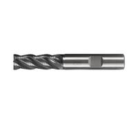 PFERD PFERD TOOLS Fraise VHM Ø12 mm, 4 dents, avec denture d’ébauche, 2xDC, chanfrein 0,4 mm, revêtement AlCrN, queue HB, universel Quantité:1