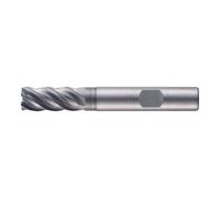 PFERD PFERD TOOLS Fraise VHM Ø12 mm, 5 dents, 2xDC, rayon 0,5 mm, revêtement AlCrN, queue HB, universelle Quantité:1