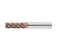 PFERD PFERD TOOLS Fraise VHM Ø12 mm, 5 dents, avec diviseur de copeaux, 3xDC, rayon 0,5 mm, revêtement AlTiN / TiSiXN, tige HB, Performance inox Quantité:1