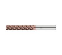 PFERD PFERD TOOLS Fraise VHM Ø12 mm, 5 dents, avec diviseur de copeaux, 5xDC, rayon 0,5 mm, revêtement AlTiN / TiSiXN, tige HB, Performance inoxydable Quantité:1