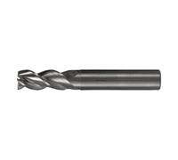 PFERD PFERD TOOLS Fraise VHM Ø16 mm, 3 dents, 2xDC, chanfrein 0,3 mm 45°, non revêtue, tige HA, Performance Aluminium Quantité:1
