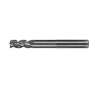 PFERD PFERD TOOLS Fraise VHM Ø16 mm, 3 dents, 2xDC, queue HA, dégagement de col extra-long, chanfrein 0,3 mm, non revêtue, Performance Aluminium Quantité:1