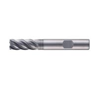 PFERD PFERD TOOLS Fraise VHM Ø16 mm, 5 dents, 2xDC, rayon 1 mm, revêtement AlCrN, queue HB, universelle Quantité:1