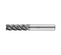 PFERD PFERD TOOLS Fraise VHM Ø20 mm, 5 dents, avec diviseur de copeaux, 3xDC, rayon 1 mm, revêtement AlCrN, tige HB, universelle Quantité:1