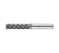 PFERD PFERD TOOLS Fraise VHM Ø6 mm, 5 dents, avec diviseur de copeaux, 4xDC, rayon 0,5 mm, revêtement AlCrN, tige HB, universelle Quantité:1
