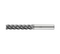 PFERD PFERD TOOLS Fraise VHM Ø8 mm, 5 dents, avec diviseur de copeaux, 5xDC, rayon 0,5 mm, revêtement AlCrN, tige HB, universelle Quantité:1