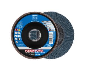 PFERD Rondelle crantée PFERD POLIFAN PFC 125 Z40 SG POWER STEELOX/X-LOCK SG Quantité:10