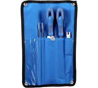 PFERD TOOLS 11099140 SET daiguisage de tronçonneuse 4,0 mm 5/32 pour séparation de chaîne 1/4 et 3/8 bas profil dans un sac à roulettes 1 set