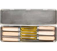 PFERD TOOLS 11700265 SET de limes porte-clés Hieb 2 avec agrafage à lime dans une boîte métallique Longueur 100 mm 1 pc(s)