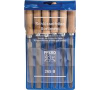 PFERD TOOLS 11706100 Set de limes à clés 100 mm avec manche, dans un étui