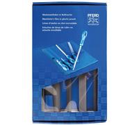 PFERD TOOLS 11801532 SET de limes datelier Hieb 2 dans un sac à roulettes en PVC avec carton demballage Longueur 200 mm 1 pc(s)
