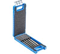PFERD Jeu de limes à aiguilles diamantées 15842052 D126 140 mm 5 pièces coffret plastique incassable