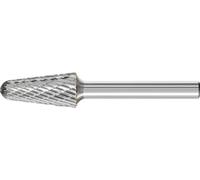 PFERD TOOLS 21000116 Fraise sur tige cône Longueur 65 mm Dimension produit, Ø 12 mm Longueur de travail 25 mm Diamètre de tige