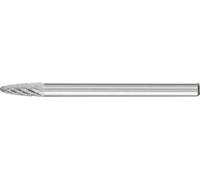 PFERD TOOLS 21001076 Fraise sur tige Longueur 37 mm Dimension produit, Ø 3 mm Longueur de travail 7 mm Diamètre de tige 3 mm