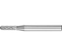 PFERD TOOLS 21104926 Fraise sur tige cylindre Longueur 55 mm Dimension produit, Ø 4 mm Longueur de travail 13 mm Diamètre de tige 6 mm