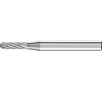 PFERD TOOLS 21104926 Fraise sur tige cylindre Longueur 55 mm Dimension produit, Ø 4 mm Longueur de travail 13 mm Diamètre de tige 6 mm