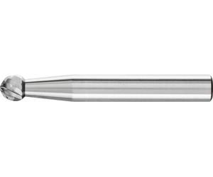 PFERD TOOLS 21112526 Fraise sur tige boule Longueur 45 mm Dimension produit, Ø 6 mm Longueur de travail 5 mm Diamètre de tige 6 mm