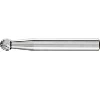 PFERD TOOLS 21112526 Fraise sur tige boule Longueur 45 mm Dimension produit, Ø 6 mm Longueur de travail 5 mm Diamètre de tige 6 mm