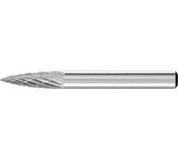 PFERD TOOLS 21122526 Fraise sur tige ogive Longueur 55 mm Dimension produit, Ø 6 mm Longueur de travail 18 mm Diamètre de tige