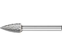PFERD 21122626 Fraise sur tige ogive Longueur 60 mm Dimension produit, Ø 10 mm Longueur de travail 2