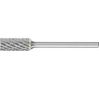 PFERD Fraise sur tige 21200483 – Carbure de tungstène cylindre denture frontale Ø6 mm L43 mm