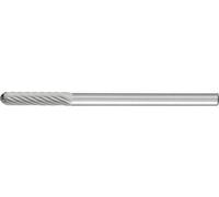 PFERD TOOLS 21205153 Fraise sur tige cylindre Longueur 43 mm Dimension produit, Ø 3 mm Longueur de travail 13 mm Diamètre de tige 3 mm