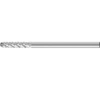 PFERD TOOLS 21205184 Fraise sur tige cylindre Longueur 43 mm Dimension produit, Ø 3 mm Longueur de travail 13 mm Diamètre de tige 3 mm