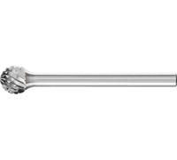 PFERD TOOLS 21213043 Fraise sur tige boule Longueur 35 mm Dimension produit, Ø 6 mm Longueur de travail 5 mm Diamètre de tige 3 mm