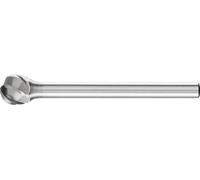 PFERD TOOLS 21213095 Fraise sur tige boule Longueur 35 mm Dimension produit, Ø 6 mm Longueur de travail 5 mm Diamètre de tige 3 mm