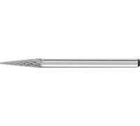 PFERD TOOLS 21214143 Fraise sur tige cône Longueur 41 mm Dimension produit, Ø 3 mm Longueur de travail 11 mm Diamètre de tige 3 mm