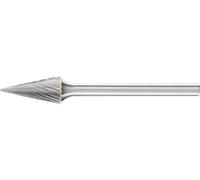 PFERD TOOLS 21215053 Fraise sur tige cône Longueur 43 mm Dimension produit, Ø 6 mm Longueur de travail 13 mm Diamètre de tige 3 mm