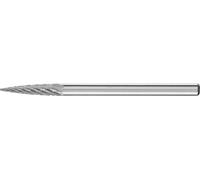 Pferd Fraise sur tige 21222683 – Carbure de tungstène ogive Ø 3 mm L 43 mm long. de travail 13 mm