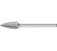 PFERD TOOLS 21222743 Fraise sur tige ogive Longueur 43 mm Dimension produit, Ø 6 mm Longueur de travail 13 mm Diamètre de tige 3 mm