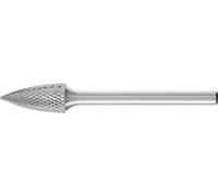 PFERD TOOLS 21222773 Fraise sur tige Carbure de tungstène ogive Longueur 43 mm Dimension produit, Ø 6 mm Longueur de travail 13