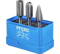 PFERD TOOLS 21901312 Set de fraises sur tige Carbure de tungstène Longueur de travail 25 mm Diamètre de tige 6 mm