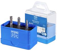 PFERD TOOLS 21901508 Set de fraises sur tige Carbure de tungstène 6 mm Diamètre de tige 6 mm