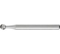 PFERD TOOLS 22231156 Fraise sur tige HSS boule Longueur 60 mm Dimension produit, Ø 6 mm Longueur de travail 5.6 mm Diamètre de