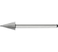 PFERD TOOLS 22392653 Fraise sur tige Longueur 40.5 mm Dimension produit, Ø 6.2 mm Longueur de travail 10.5 mm Diamètre de tige 3 mm