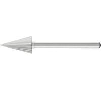 PFERD 22392853 Fraise sur tige Longueur 44 mm Dimension produit, Ø 8.2 mm Longueur de travail 14 mm Diamètre de tige 3 mm