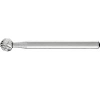 PFERD 22394553 Fraise sur tige Longueur 34.4 mm Dimension produit, Ø 5 mm Longueur de travail 4.4 mm Diamètre de tige 3 mm