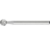 PFERD 22394553 Fraise sur tige Longueur 34.4 mm Dimension produit, Ø 5 mm Longueur de travail 4.4 mm Diamètre de tige 3 mm