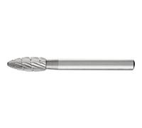 PFERD TOOLS 22407136 Fraise sur tige HSS flamme Longueur 60 mm Dimension