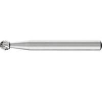 PFERD TOOLS 22419736 Fraise sur tige HSS boule 6 mm Longueur 55 mm Dimension produit, Ø 6 mm Longueur de travail 5 mm Diamètre de tige 6 mm 1 pièce