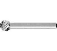 PFERD TOOLS 22420336 Fraise sur tige boule Longueur 49 mm Dimension produit, Ø 10 mm Longueur de travail 9 mm Diamètre de tige