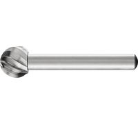 PFERD TOOLS 22420516 Fraise sur tige HSS boule 12 mm Longueur 51 mm Dimension produit, Ø 12 mm Longueur de travail 10 mm Diamètre